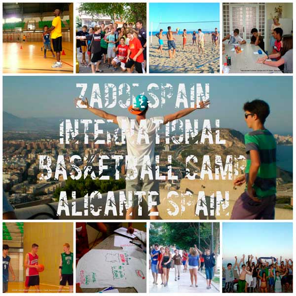 Attività tempo libero Camp di basket ad Alicante Spagna