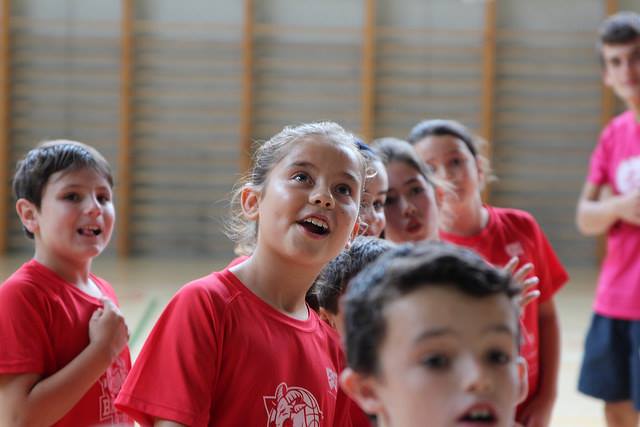 Campo estivo Minibasket Vitoria Spagna