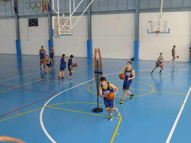 Campo estivo basket inglese e spagnolo Spagna